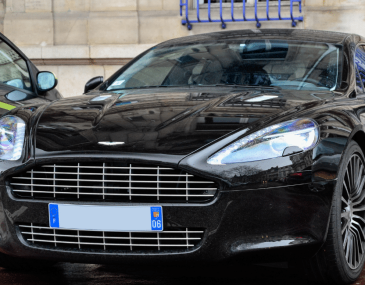 Armored Bulletproof Aston Martin Rapide with Armormax Side