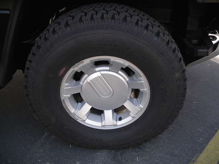 Armored Hummer H2 Tire Runflats from Rodgard Hutchinson