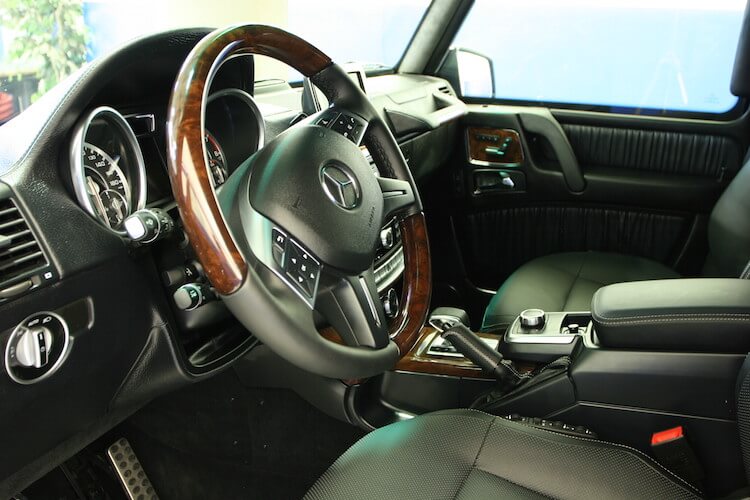 IAC Armored Mercedes Benz G63 Bulletproof Interior View