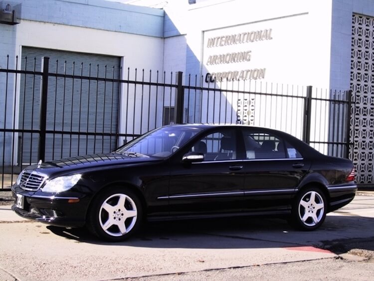 Armoured Mercedes S Class Sedans