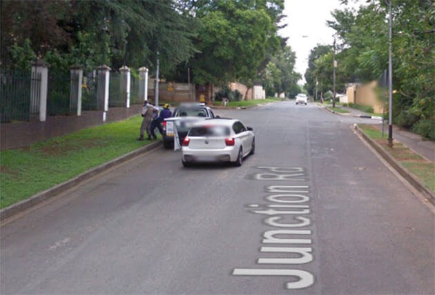 Armed Robbery in South Africa-joburg-Street-view-google-maps