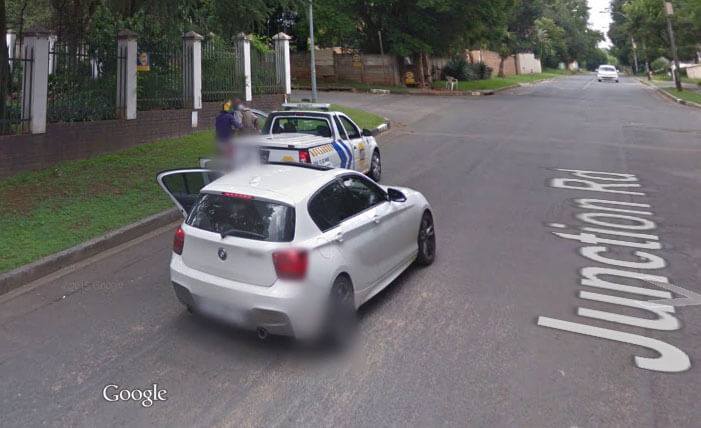 Google Street View Captures Armed Robbery in Joburg
