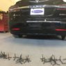 Tacks behind Tesla from Armormax