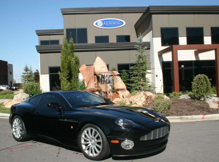 Bulletproof Aston Martin Vanquish
