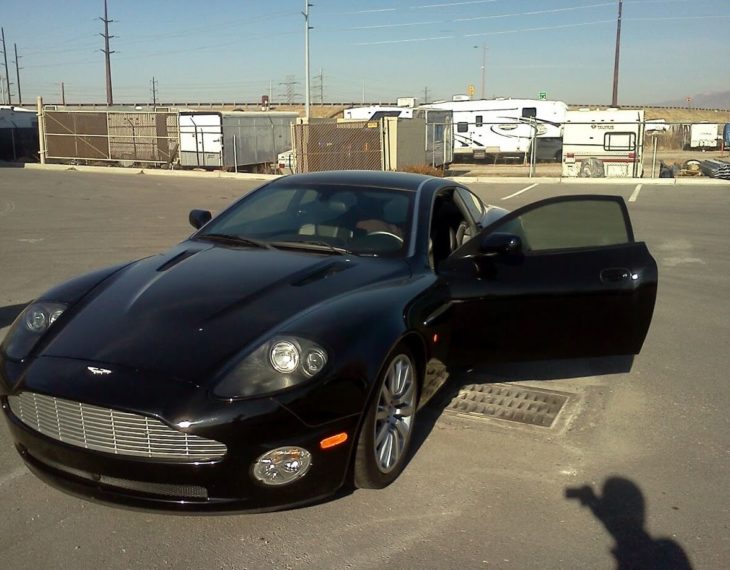 Bulletproof Aston Martin Vanquish