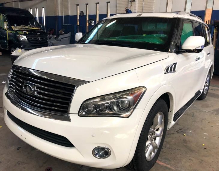Two Armoured Infiniti QX 56 Models IAC Utah
