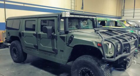 Bulletproof H1 Hummer camo