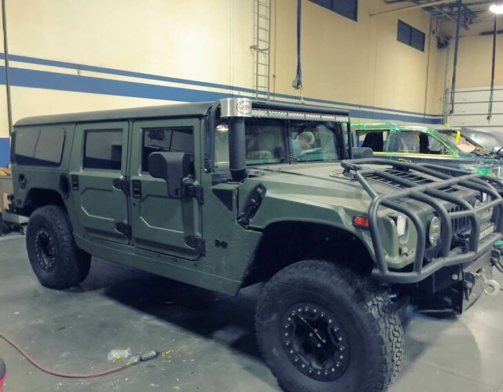 Bulletproof H1 Hummer camo