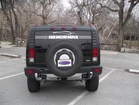 Bulletproof H2 Hummer black