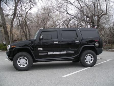 Bulletproof H2 Hummer black