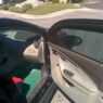 Bulletproof Chevy Volt in front of Armormax Utah facility