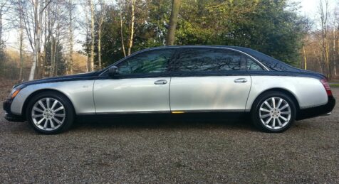 Bulletproof Maybach 62S side view