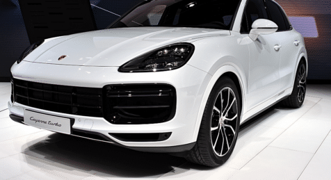 Bulletproof Porsche Cayenne front view