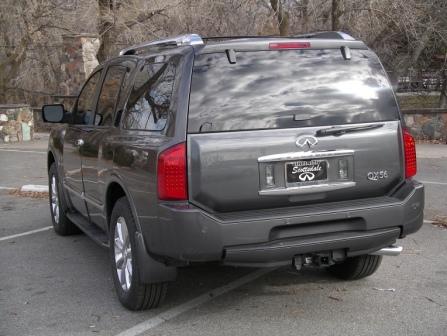 Two Armoured Infiniti QX 56 Models IAC Utah