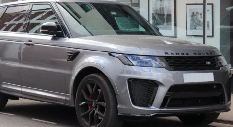 Range Rover front view