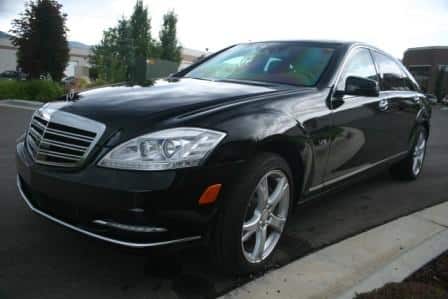 Bulletproof Mercedes-Benz S600 Black Sedan