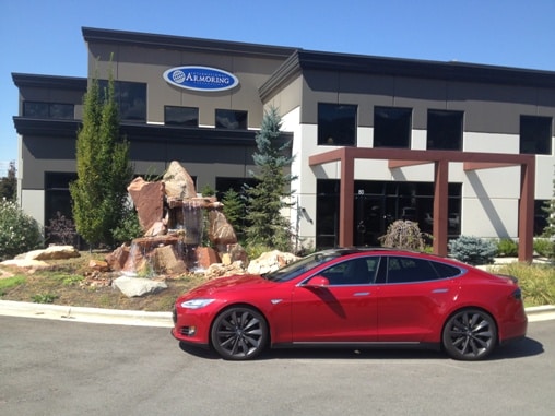 armored tesla model s