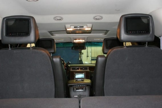 side view of a bulletproof gmc yukon denali