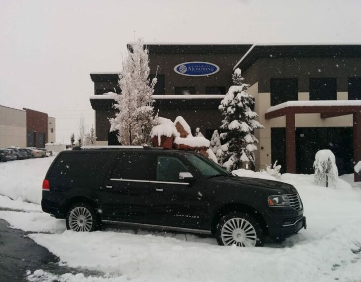 Armored Lincoln Navigator Bulletproof Armormax