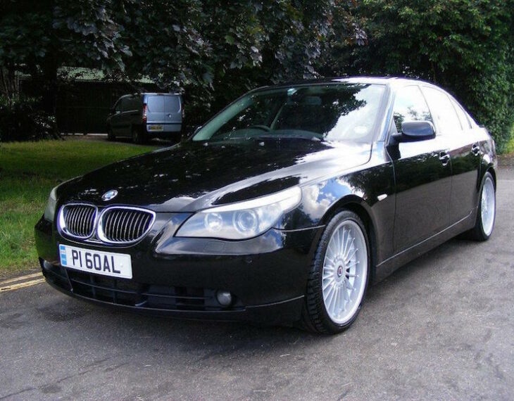 image of bulletproof black bmw