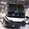 front view of a bullet proof bus