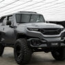 Outside Rezvani Motor Tank Armormax Grey