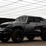 Outside Rezvani Motor Tank Armormax Grey