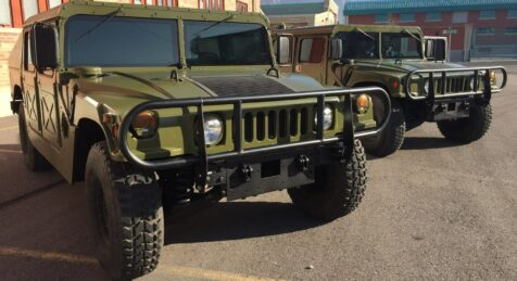bulletproof Military Humvee