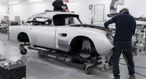 Aston Martin DB5 Production