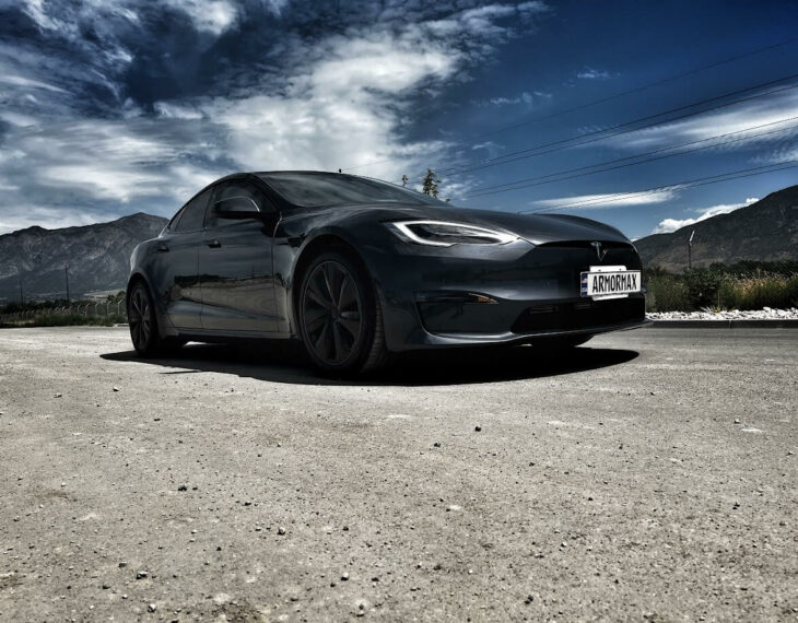 Armormax bulletproof Tesla Model S Plaid Design