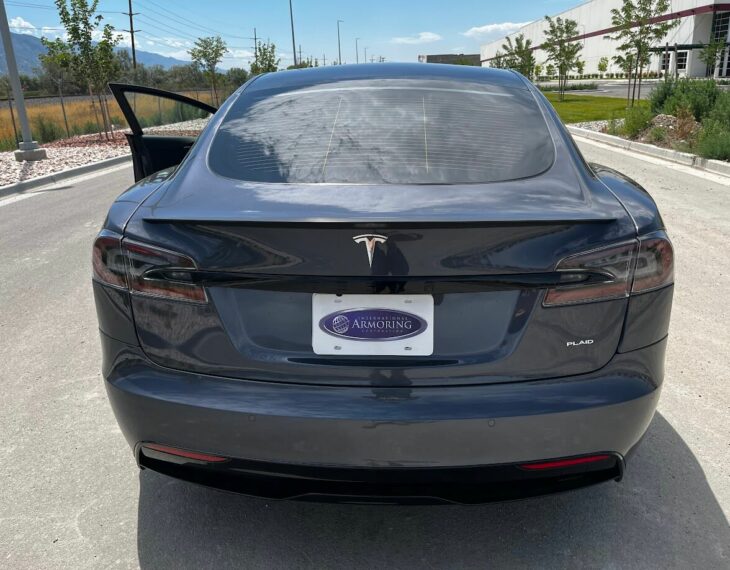 Armormax bulletproof Tesla Model S Plaid Design