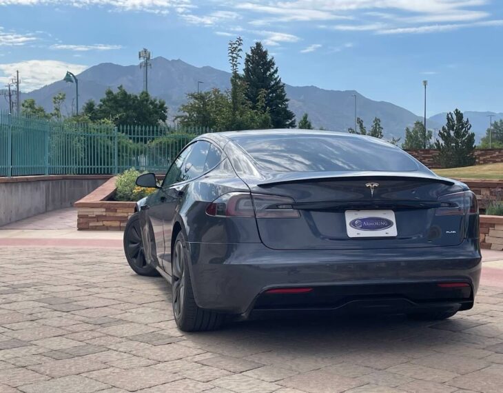 Armormax bulletproof Tesla Model S Plaid Speed Fastest Production Car