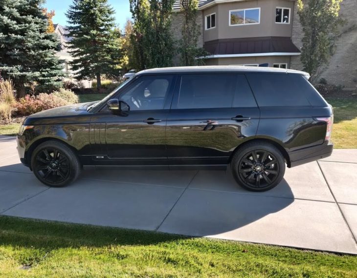 Range Rover LWB Profile Armormax Utah Build