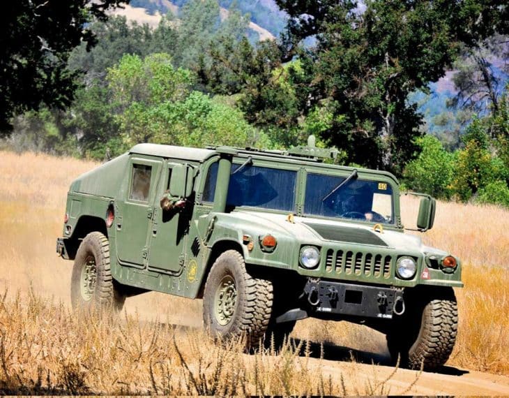 The Military Humvee Has Great Ground Clearance