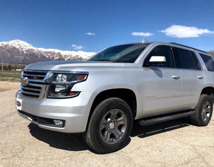 Silver Armored Suburban