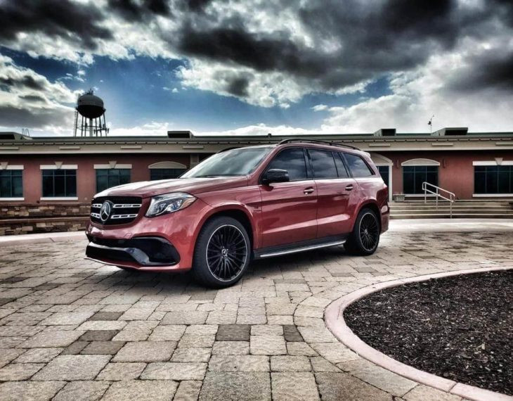 New Armored Red Mercedes Armormax Luxury Utah Transport