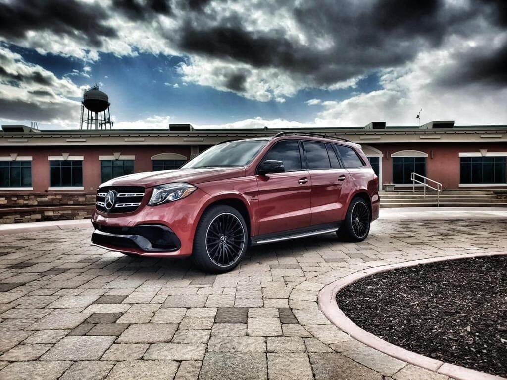 New Armored Red Mercedes Armormax Luxury Utah Transport
