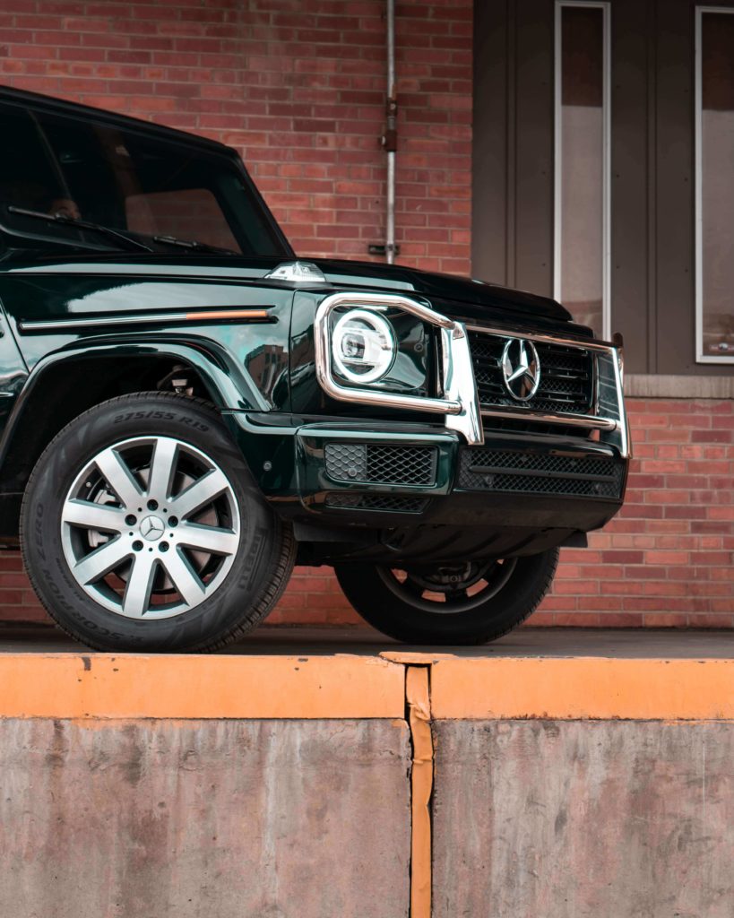 Armoured Green Mercedes G Wagon
