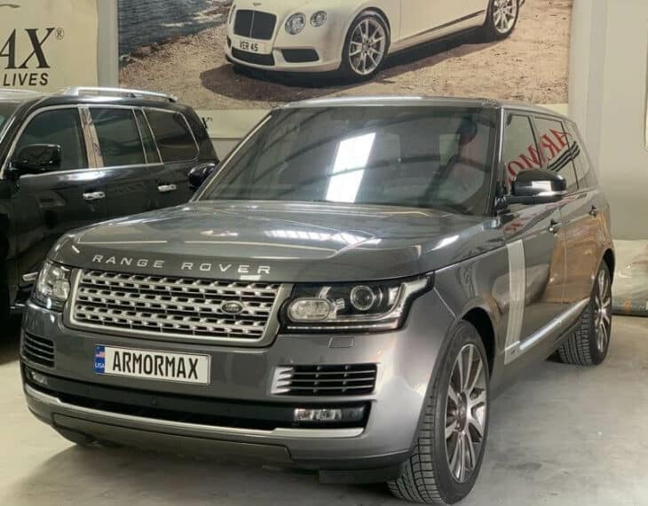 Armoring Process - Starting a Bulletproof Range Rover