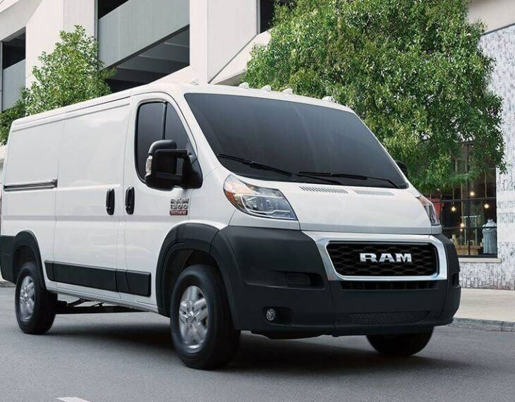 Bulletproof Dodge Promaster with Armormax Side View