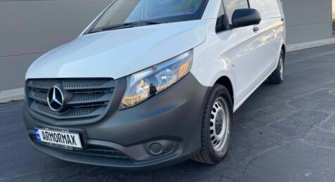 Exterior Bulletproof Mercedes Metris Armormax Van