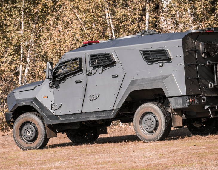 Driving Military Armoring Options Tank