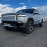 Armored Rivian R1T Electric Truck from Armormax Street Driving