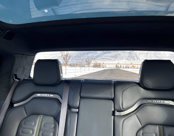 Armored Rivian R1T Electric Truck from Armormax Street Driving