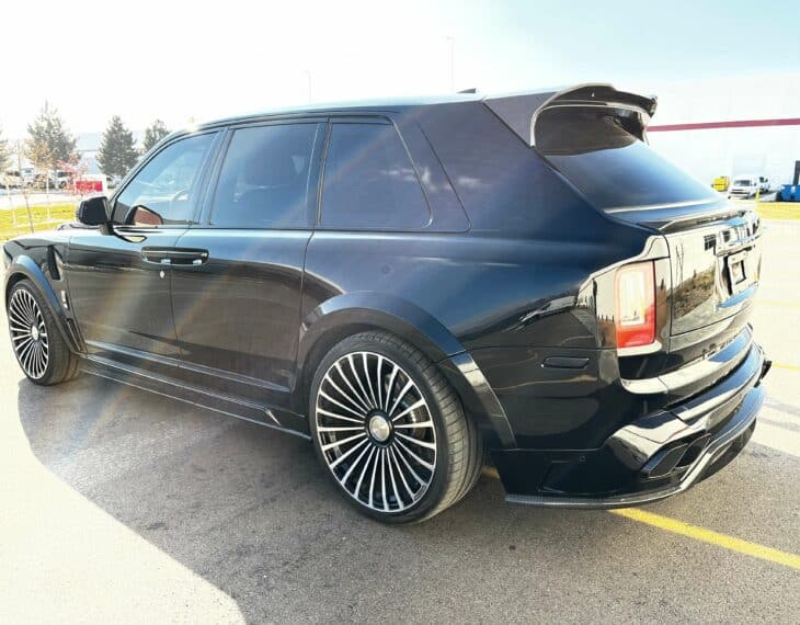 Bulletproof Rolls Royce Cullinan Armormax Utah Side