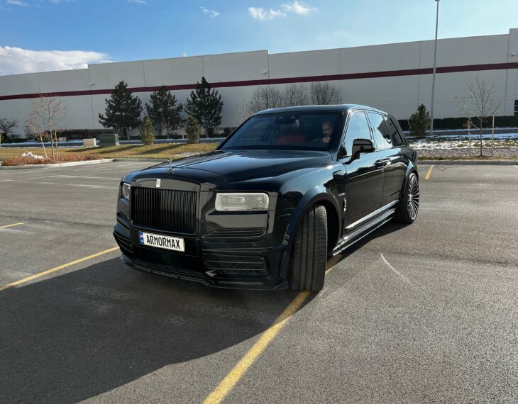 Bulletproof Rolls Royce Cullinan Armormax Utah Side