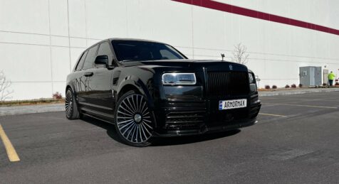 Bulletproof Rolls Royce Cullinan Armormax Utah Side